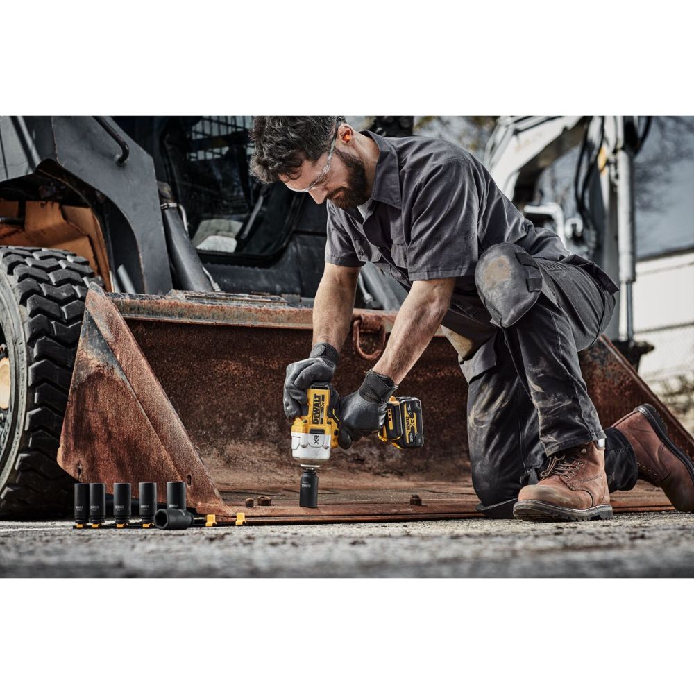 DeWalt DCF961B 20V MAX* XR Brushless Cordless 1/2 " High Torque Impact Wrench with Hog Ring Anvil (Tool Only) - 7