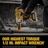 DeWalt DCF961GH1 Shell 20V 1/2 High Torque IW W/ 5AH POW - 8