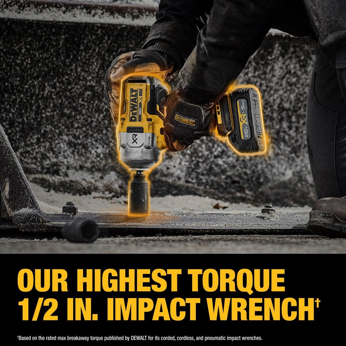 DeWalt DCF961GH1 Shell 20V 1/2 High Torque IW W/ 5AH POW - 8