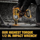 DeWalt DCF961GH1 Shell 20V 1/2 High Torque IW W/ 5AH POW - 8
