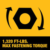 DeWalt DCF961GH1 Shell 20V 1/2 High Torque IW W/ 5AH POW - 10