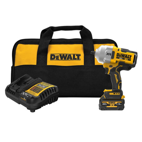 DeWalt DCF961GP1 20V MAX* XR Brushless Cordless 1/2 " High Torque Impact Wrench with Hog Ring Anvil Kit