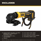 DeWalt DCG400BLR ATOMIC 20V MAX* 4 in. Angle Grinder with Lanyard Ready Attachment Point (Tool Only) - 3