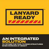 DeWalt DCG400BLR ATOMIC 20V MAX* 4 in. Angle Grinder with Lanyard Ready Attachment Point (Tool Only) - 17