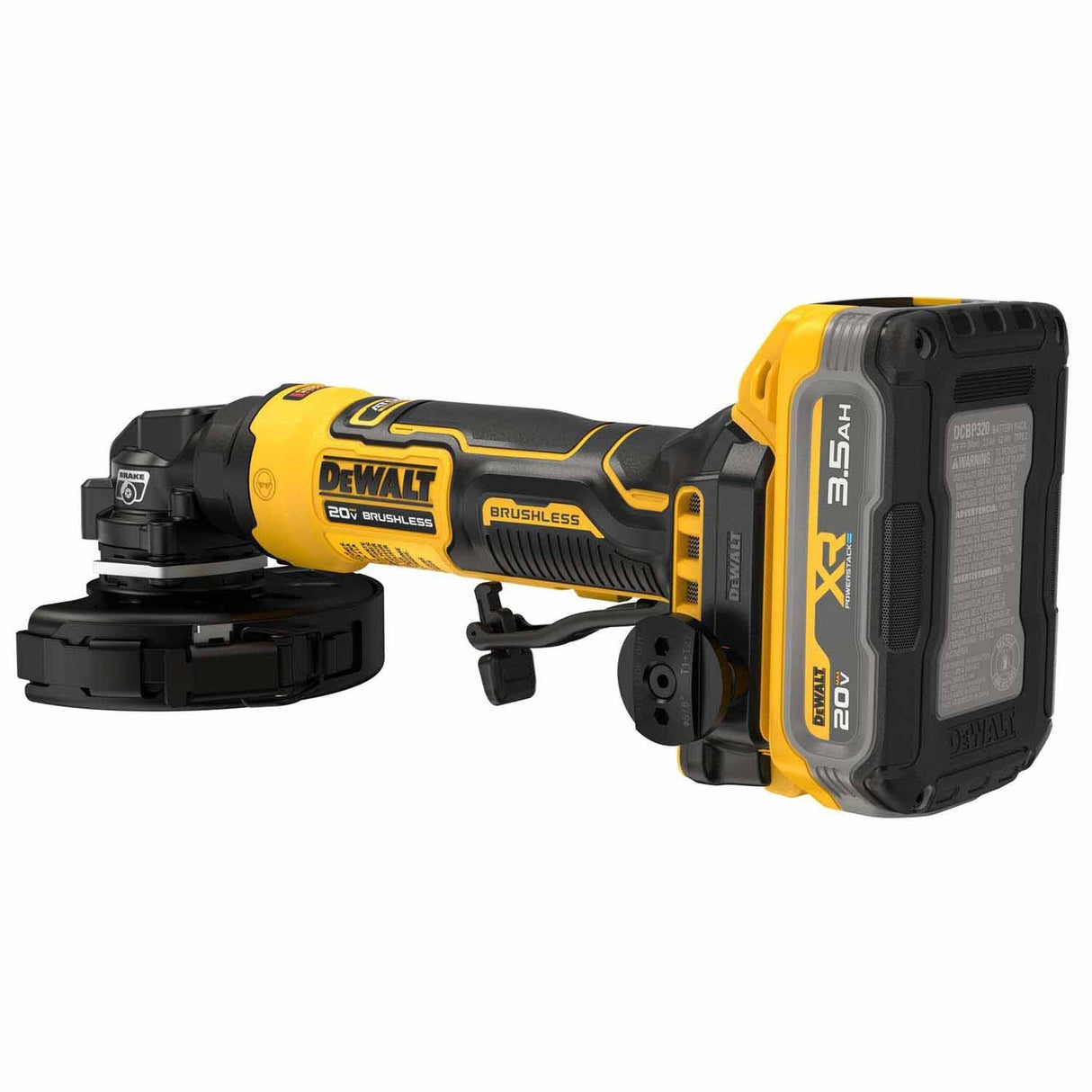 DeWalt DCG400S2 ATOMIC 20V MAX* 4 in. Angle Grinder Kit with XR POWERSTACK - 5