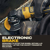 DeWalt DCG400S2 ATOMIC 20V MAX* 4 in. Angle Grinder Kit with XR POWERSTACK - 13