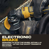 DeWalt DCG400S2 ATOMIC 20V MAX* 4 in. Angle Grinder Kit with XR POWERSTACK - 13