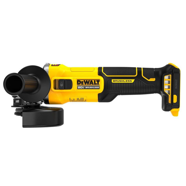 DeWalt DCG407B 20V MAX Brushless Cordless 4 1/2 in. Slide-Switch Grinder (Tool Only)