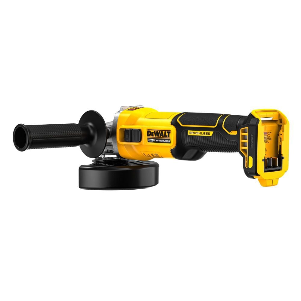 DeWalt DCG407B 20V MAX Brushless Cordless 4 1/2 in. Slide-Switch Grinder (Tool Only) - 4