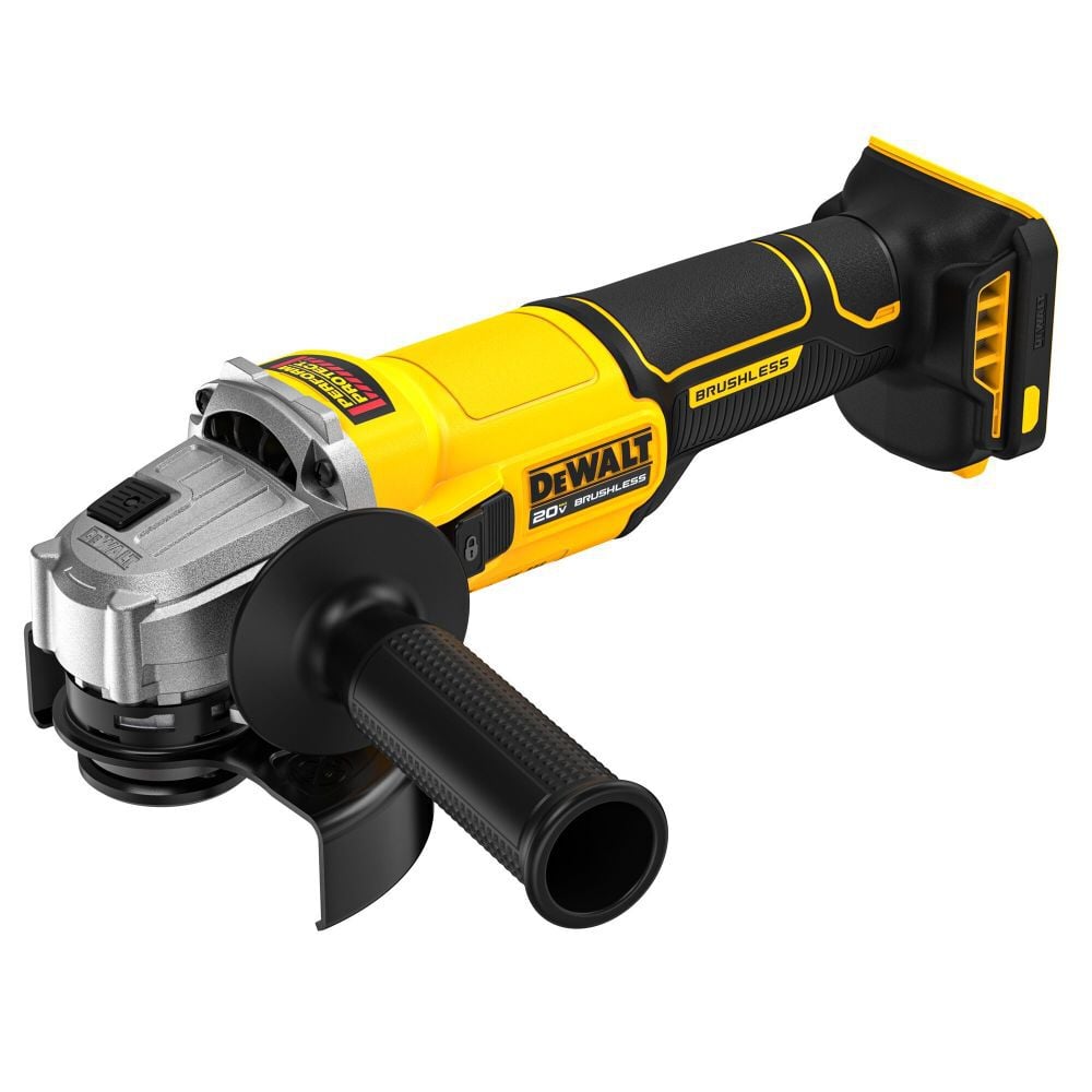 DeWalt DCG407B 20V MAX Brushless Cordless 4 1/2 in. Slide-Switch Grinder (Tool Only) - 5