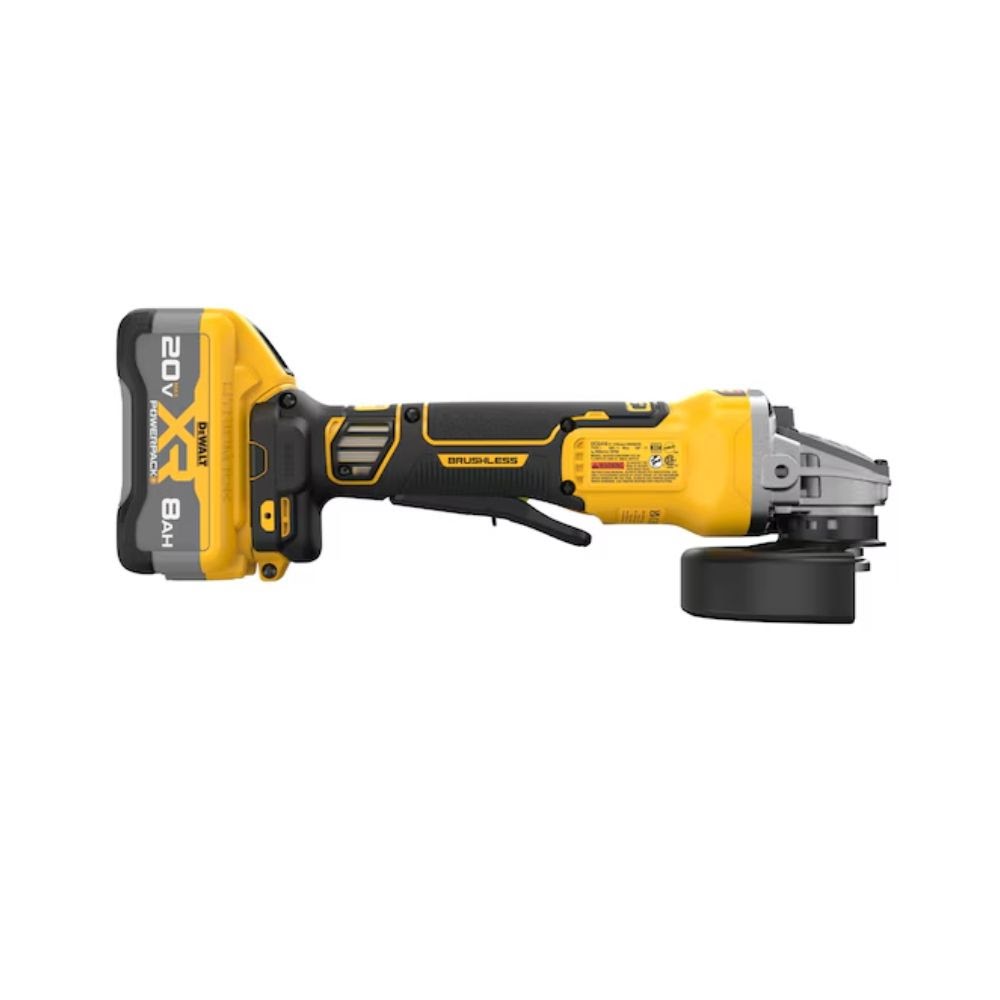 DeWalt DCG410WW1 20V Max* XR Brushless Cordless 4-1/2" - 5"  Angle Grinder Kit with XR POWERPACK - 5