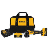 DeWalt DCG413R2 4.5" 20V Paddle Switch S Angle Grinder Kit w/ Kickback Brake