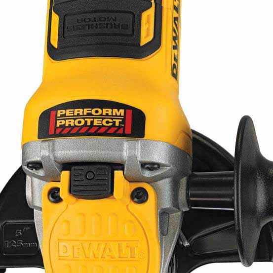 DeWalt DCG415B 20V XR 4-1/2" - 5" Brushless Paddle Angle Grinder - Bare Tool - 4