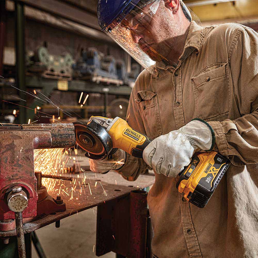 DeWalt DCG415B 20V XR 4-1/2" - 5" Brushless Paddle Angle Grinder - Bare Tool - 5