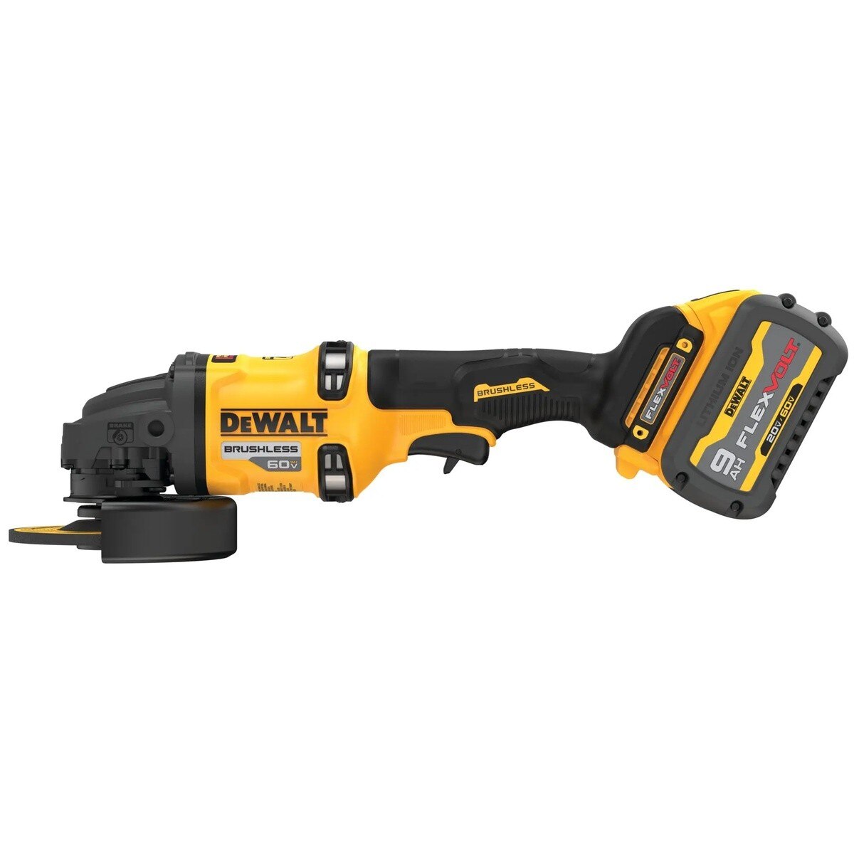 DeWalt DCG418MX1 60V MAX Brushless Cordless 4-1/2" to 6" Grinder Kit with Kickback Brake - 3