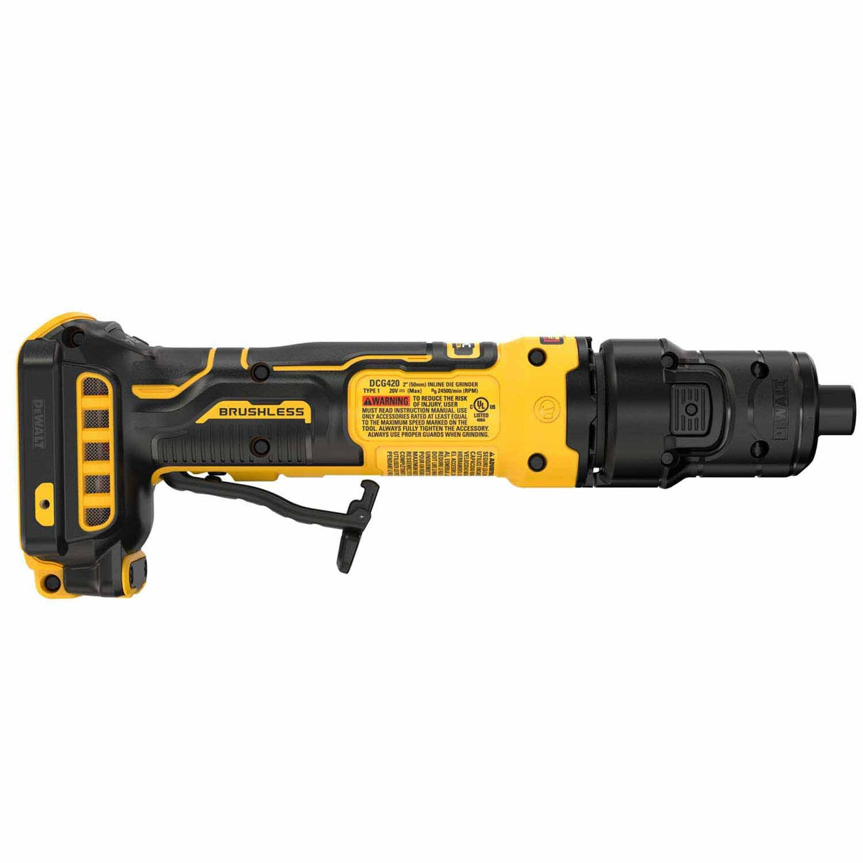 DeWalt DCG420B 20V MAX* ATOMIC Die Grinder (Tool Only) - 4