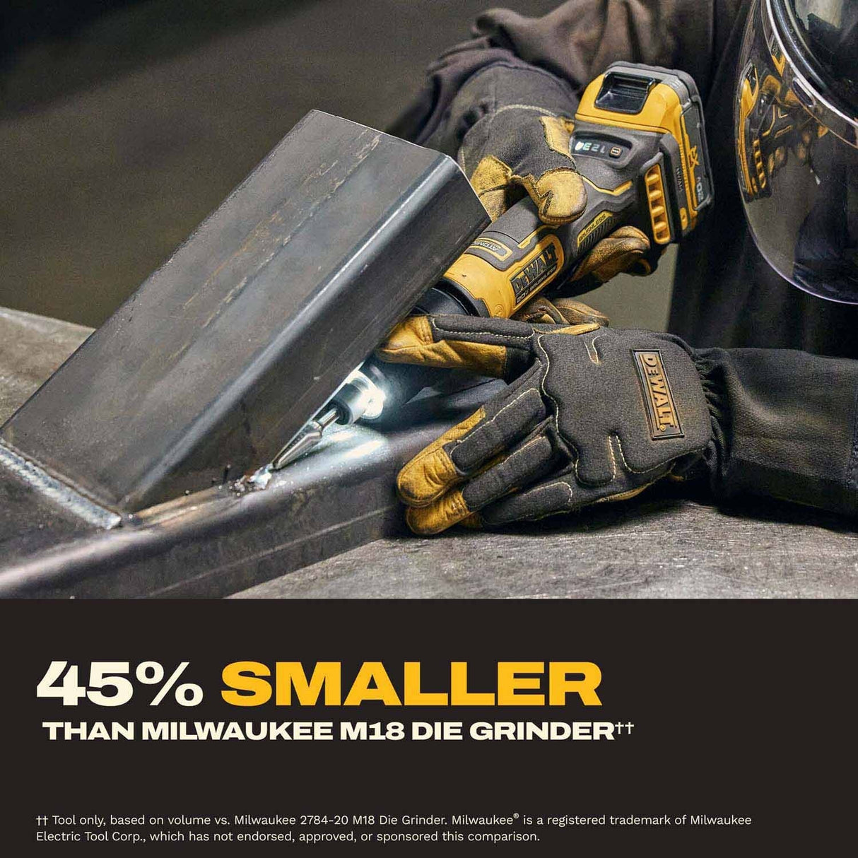DeWalt DCG420E2 20V MAX* ATOMIC Die Grinder Kit with XR POWERSTACK - 13