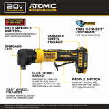 DeWalt DCG422B 20V MAX* ATOMIC Right Angle Die Grinder (Tool Only) - 2