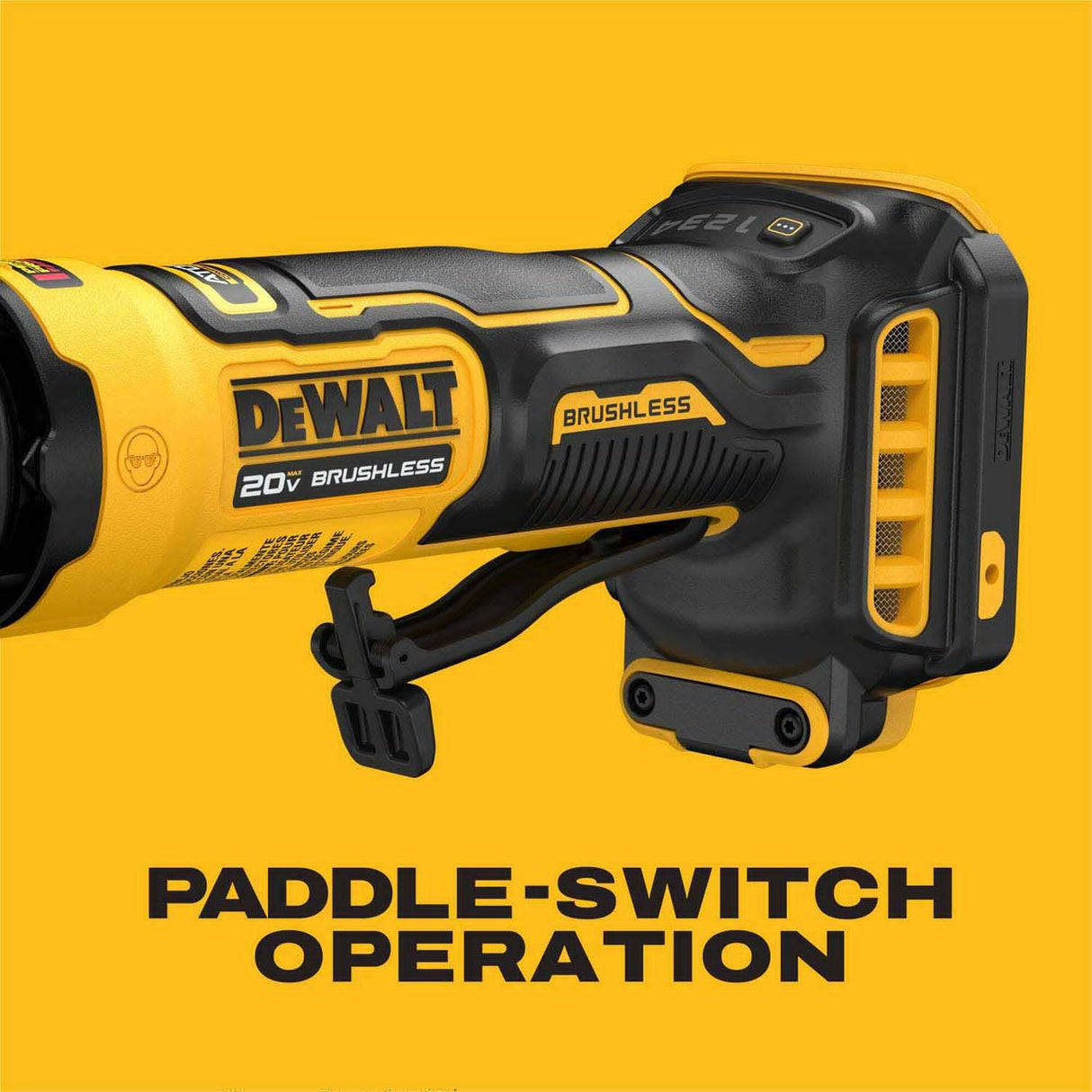 DeWalt DCG422B 20V MAX* ATOMIC Right Angle Die Grinder (Tool Only) - 8