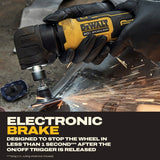 DeWalt DCG422E2 20V MAX* ATOMIC Right Angle Die Grinder Kit with XR POWERSTACK - 9
