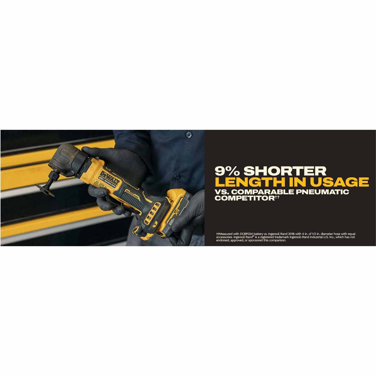 DeWalt DCG422GE1 20V MAX* ATOMIC Right Angle Die Grinder Kit with XR POWERSTACK - 17