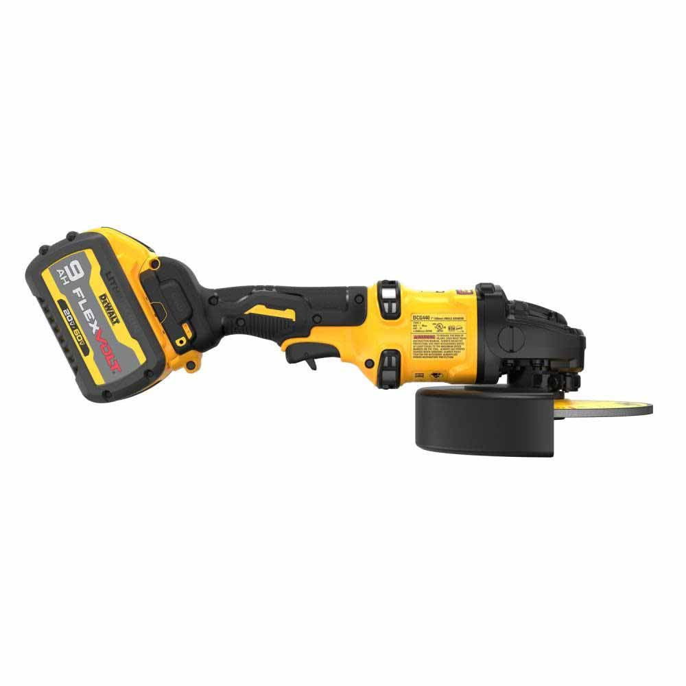 DeWalt DCG440X2 60V MAX* 7 in. Brushless Cordless Grinder with Kickback Brake Kit - 4