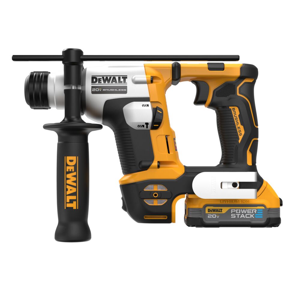 DeWalt DCH172E2 ATOMIC 20V MAX Brushless Cordless 5/8" SDS PLUS Rotary Hammer with DEWALT POWERSTACK - 2