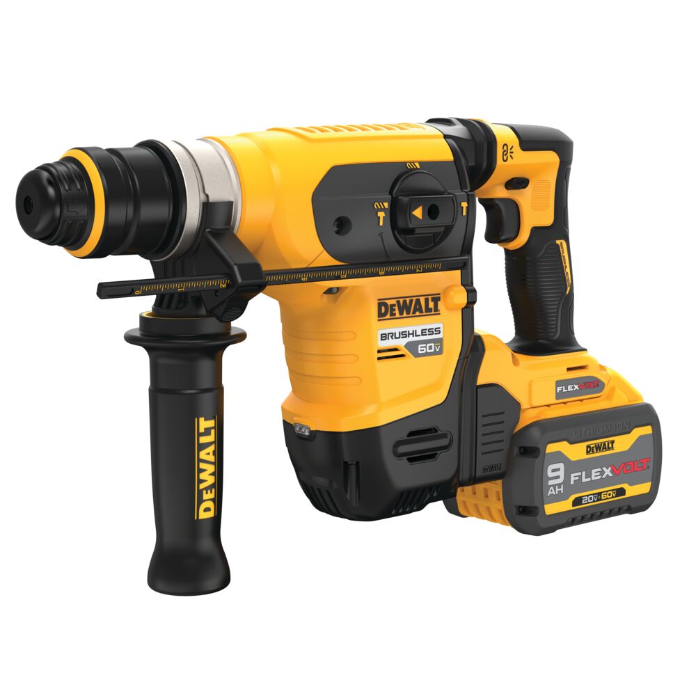 DeWalt DCH416X2 60V Max* 1-1/4" Brushless SDS Plus Rotary Hammer - 2