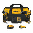 DeWalt DCK200D1P1 20V MAX 2-Tool Hammer Drill/Impact Combo Kit