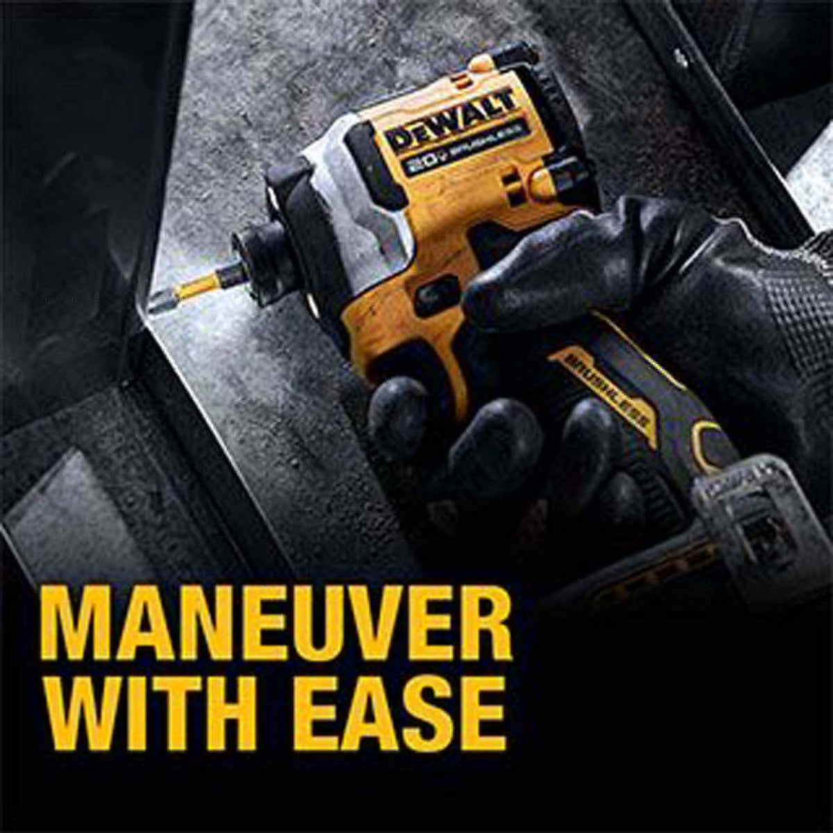 DeWalt DCK200D1P1 20V MAX 2-Tool Hammer Drill/Impact Combo Kit - 6