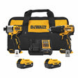 DeWalt DCK203P2 20V MAX 2-Tool Hammer Drill/Impact Combo Kit with Batteries and Charger