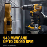 DeWalt DCK203P2 20V MAX 2-Tool Hammer Drill/Impact Combo Kit with Batteries and Charger - 5
