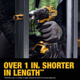 DeWalt DCK203P2 20V MAX 2-Tool Hammer Drill/Impact Combo Kit with Batteries and Charger - 8