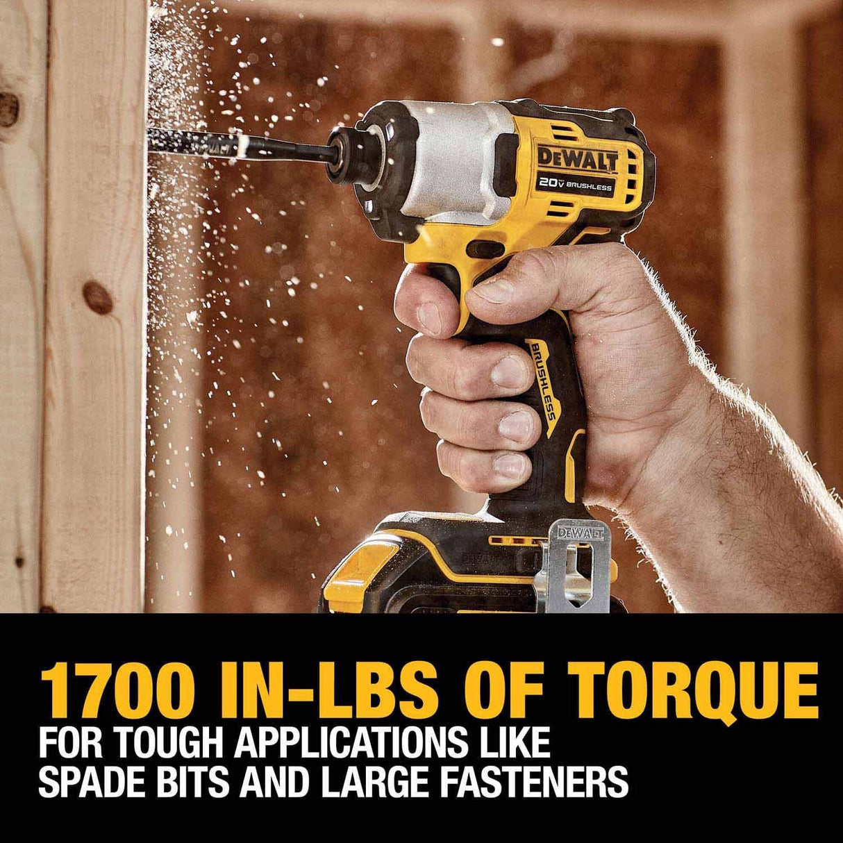 DeWalt DCK203P2 20V MAX 2-Tool Hammer Drill/Impact Combo Kit with Batteries and Charger - 9