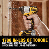 DeWalt DCK203P2 20V MAX 2-Tool Hammer Drill/Impact Combo Kit with Batteries and Charger - 9