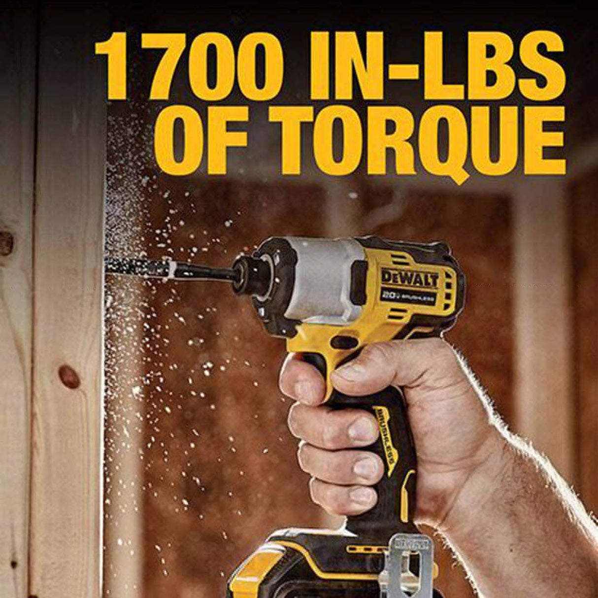 DeWalt DCK203P2 20V MAX 2-Tool Hammer Drill/Impact Combo Kit with Batteries and Charger - 10