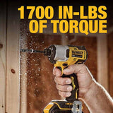 DeWalt DCK203P2 20V MAX 2-Tool Hammer Drill/Impact Combo Kit with Batteries and Charger - 10
