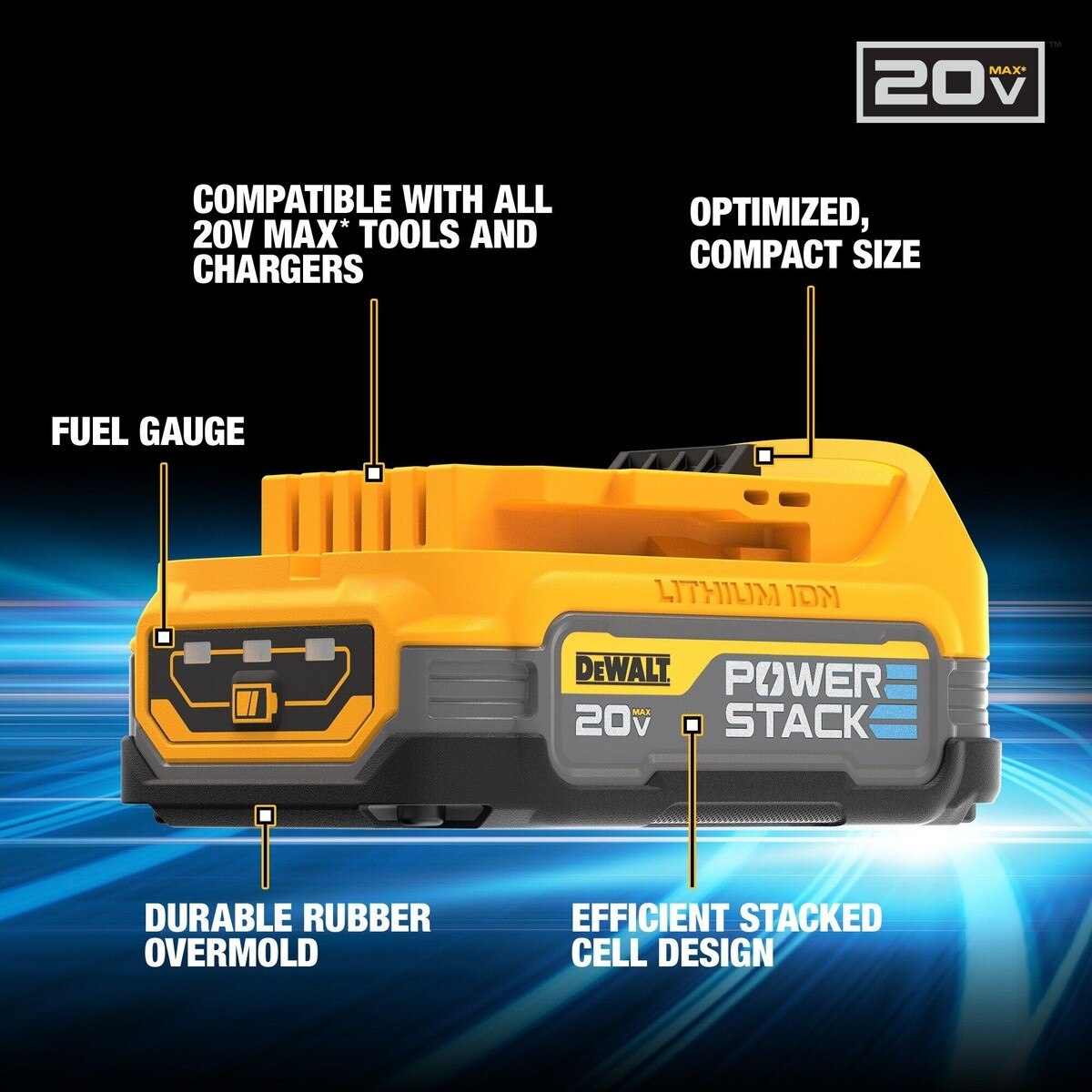 DeWalt DCK239E2 20V MAX Brushless Cordless Circular Saw & Drill Combo Kit with POWERSTACK Batteries - 6