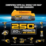 DeWalt DCK239E2 20V MAX Brushless Cordless Circular Saw & Drill Combo Kit with POWERSTACK Batteries - 8