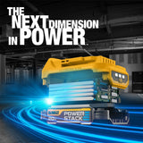DeWalt DCK239E2 20V MAX Brushless Cordless Circular Saw & Drill Combo Kit with POWERSTACK Batteries - 9