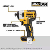 DeWalt DCK249M2 20V MAX XR Brushless 2 Tool Combo Kit with (2) 4.0Ah Batteries and Charger - 2