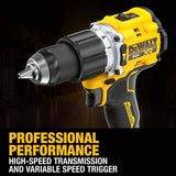 DeWalt DCK250QQ2 20V MAXXR 2-Tool Hammer Drill/Impact Combo Kit with POWERPACK Batteries - 8
