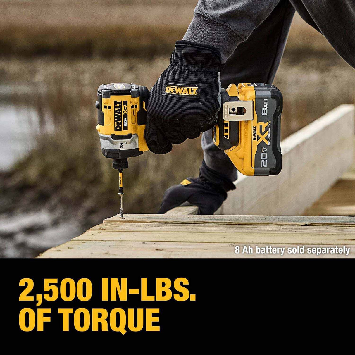 DeWalt DCK251E1QQ1 20V MAX Brushless 2-Tool Combo Kit with XR Batteries - 5
