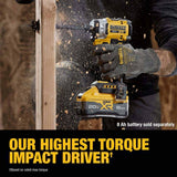 DeWalt DCK251E1QQ1 20V MAX Brushless 2-Tool Combo Kit with XR Batteries - 8