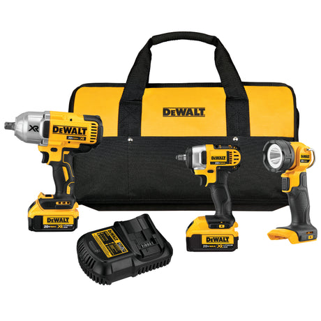 DeWalt DCK398M2 20V MAX Li-ion 3-Tool Combo Kit