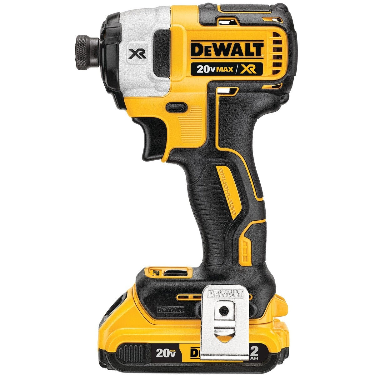 DEWALT DCK449E1P1 20V MAX* XR® Brushless 4-Tool Combo Kit with DEWALT POWERSTACK™ Compact Battery and 5.0Ah Battery - 4