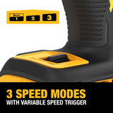 DeWalt DCK449QQ2D2 20V MAX XR Brushless Cordless 4-Tool Combo Kit with Batteries and Charger (4 Batteries, Charger) - 7