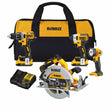DeWalt DCK483D2 20V MAX XR Brushless Compact 4-Tool Combo Kit