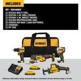 DeWalt DCK486D2 ATOMIC 20-Volt Lithium-Ion Cordless Brushless Combo Kit (4-Tool) with (2) 2.0Ah Batteries, Charger and Bag - 3