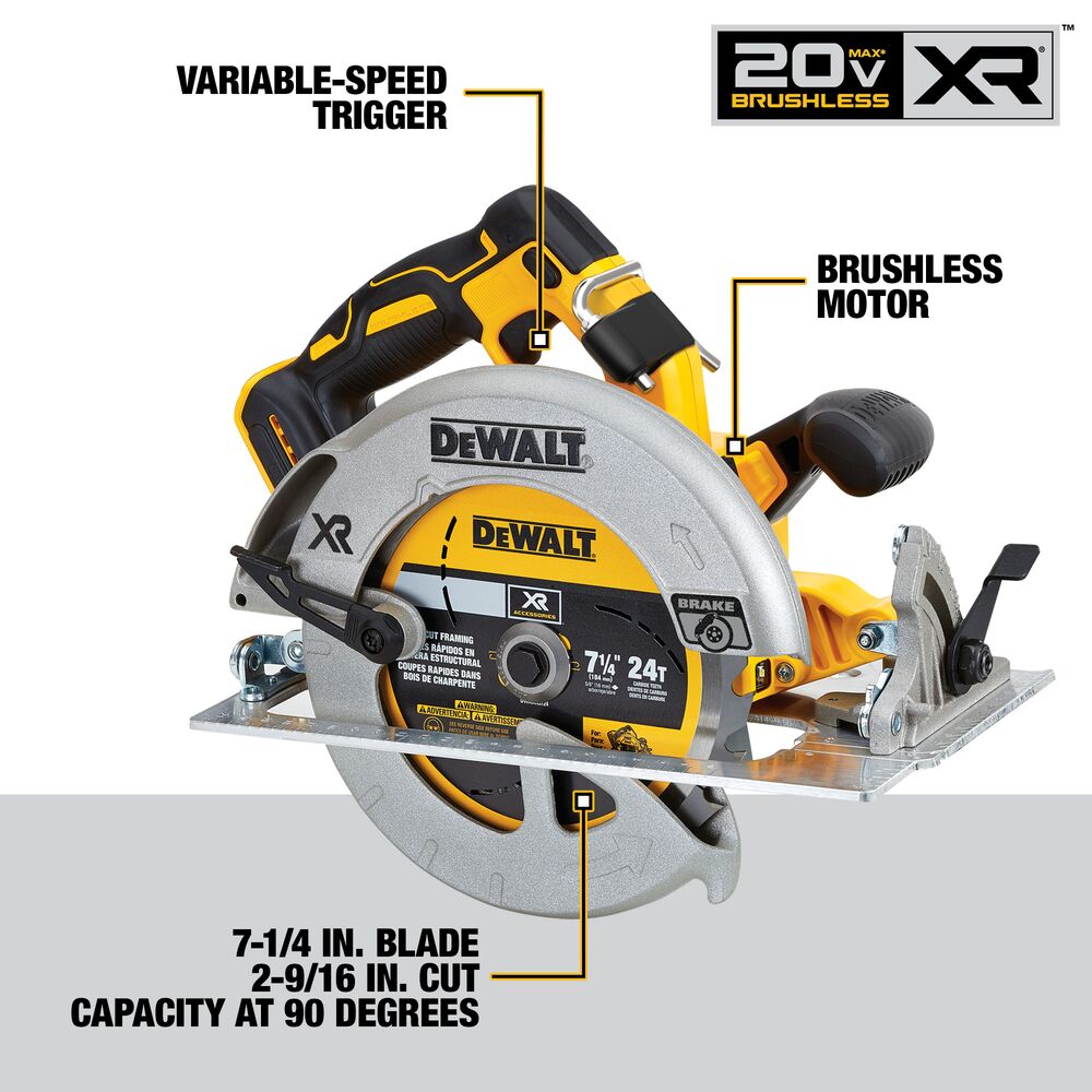 DeWalt DCK684D2 20-Volt MAX Cordless 6-Tool Combo Kit with (2) 20-Volt 2.0Ah Batteries & Charger - 5